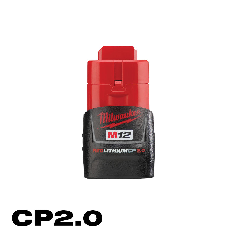 Milwaukee Electric M12 Redlithium Cp2.0 Battery, 2Ah - MLW-48-11-2420 | MFVCanada.com