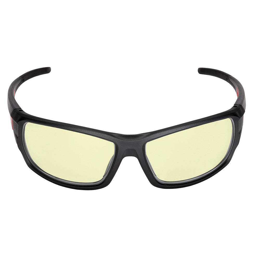 Milwaukee Electric Performance Safety Glasses, Fog-Free, Yellow Lenses - MLW-48-73-2120 | MFVCanada.com