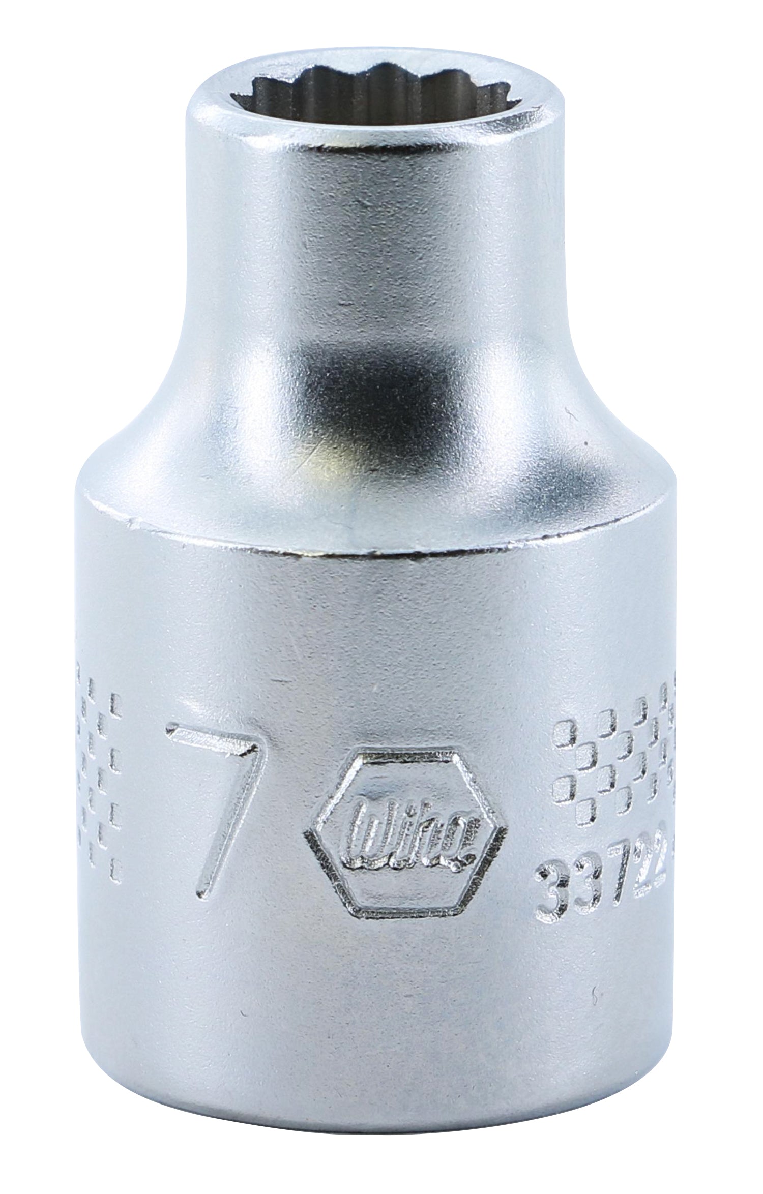 WIHA TOOLS 12 Point - 3/8 Inch Drive Socket - 7.0Mm - WIH-33722 | GarageAndFab.com