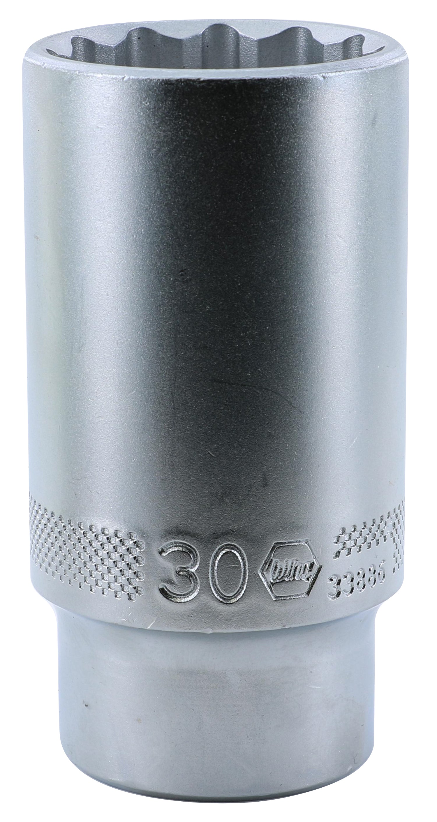 WIHA TOOLS 12 Point - 1/2" Drive Deep Socket 30.0Mm - WIH-33886 | GarageAndFab.com
