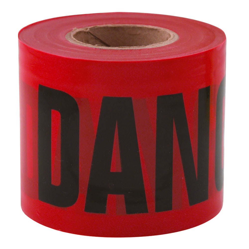 Milwaukee Electric 3X20  Danger Peligro Red 2Mil Tape 1Rl - MLW-77-0204 | MFVCanada.com