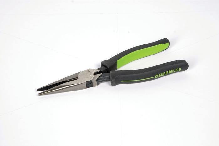 Greenlee Pliers, Long Nose, 6" Molded -GRE-0351-06M | GarageAndFab.com