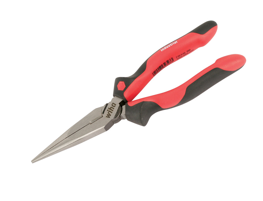 WIHA TOOLS Industrial Softgrip Long Nose Pliers 6.3" - WIH-30911 | GarageAndFab.com