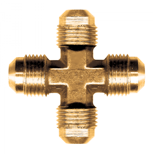 Fairview Brass Cross;1/2M.SAE Item #: FVF-52-8 | GarageAndFab.com