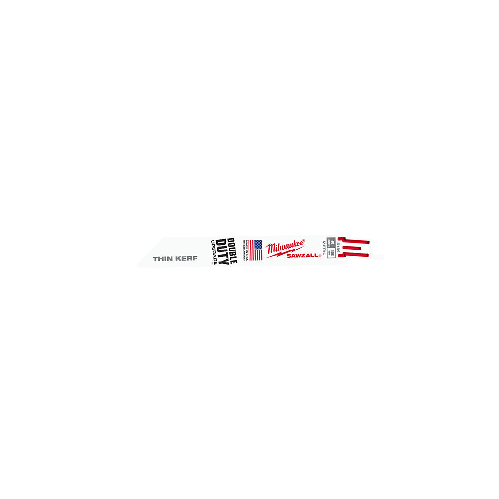 Milwaukee Electric Blade 18T 6L Thin Kerf Bulk 25 - MLW-48-01-2184 | MFVCanada.com