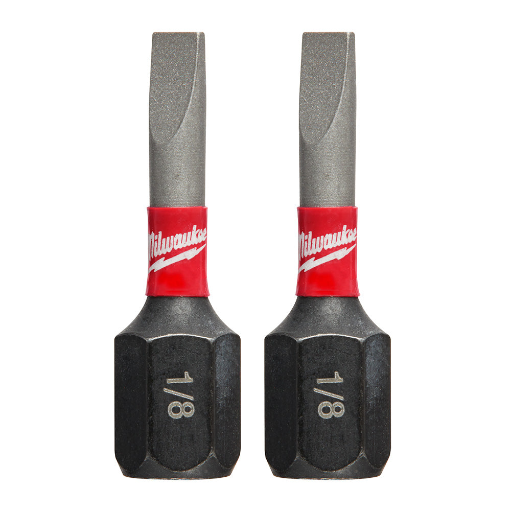 Milwaukee Electric 2Pk 1In Insert Bit Sl 1/8 - MLW-48-32-4416 | MFVCanada.com