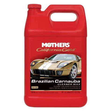 Mothers Polishes California Gold Brazilian Carnauba Cleaner Wax 4/1gal - 05702 | GarageAndFab.com