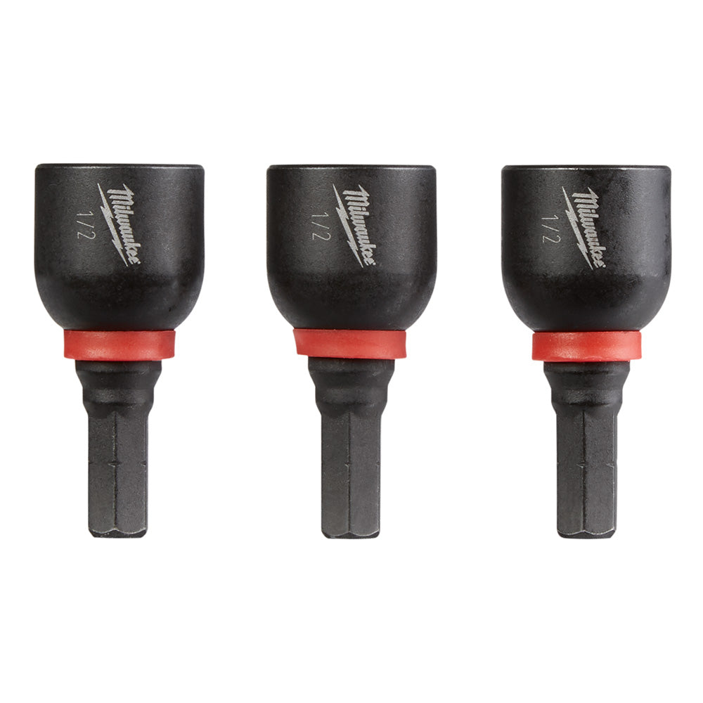 Milwaukee Electric 3Pk 1/2 Insert Mag NuTDvr - MLW-49-66-4517 | MFVCanada.com