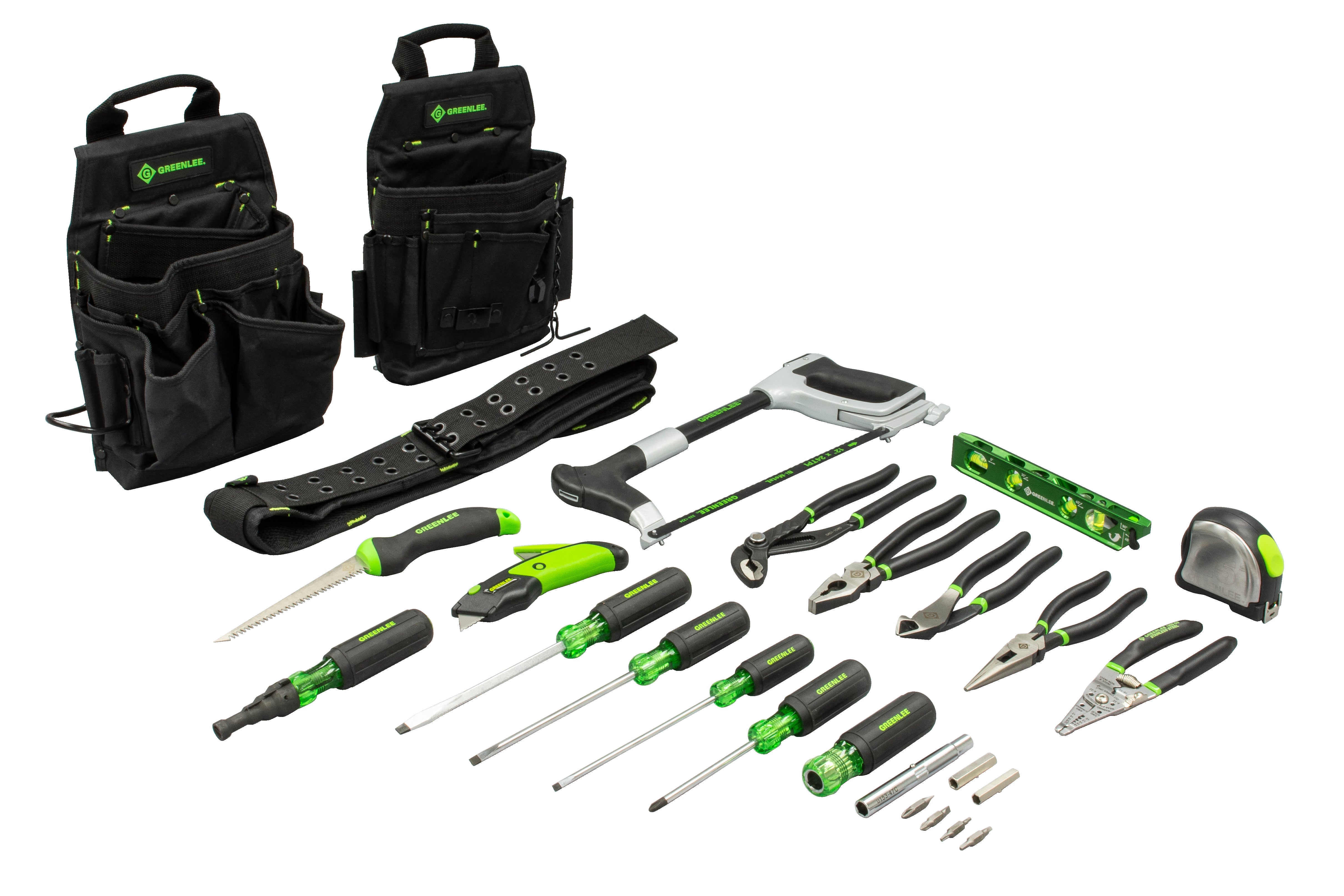 Greenlee Hand Tool Kit 17-Piece - GRE-GA-17KIT | GarageAndFab.com
