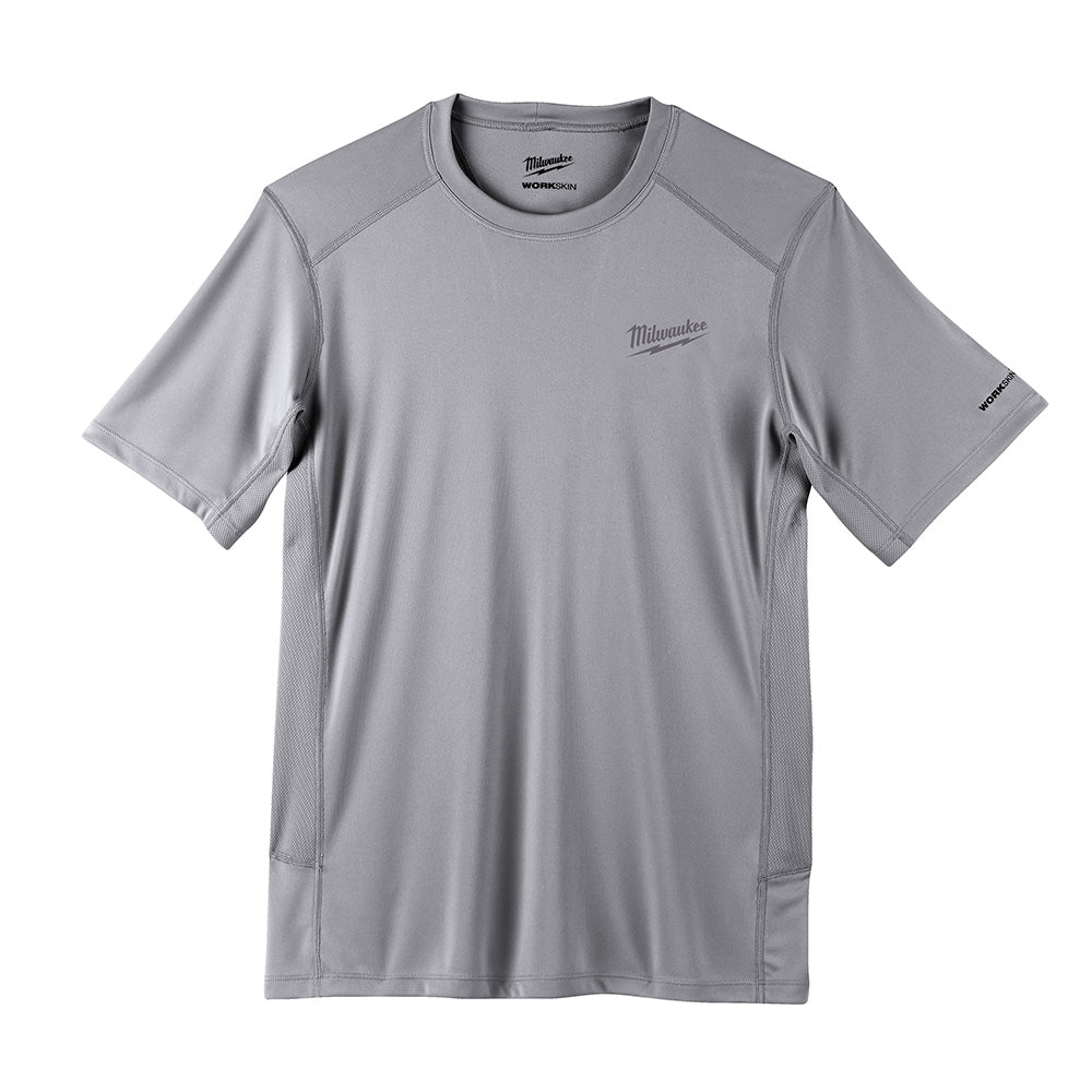 Milwaukee Electric Workskin Light Ss Shirt - Gray L - MLW-414G-L | MFVCanada.com