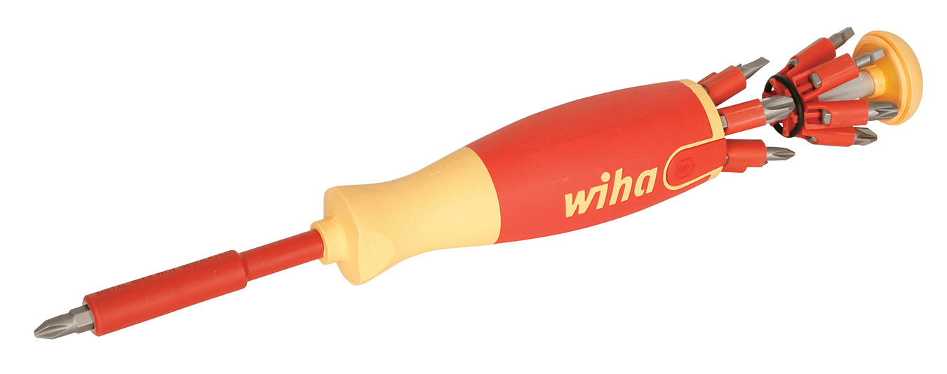 WIHA TOOLS 14 Pc. Insulated Popen-Up Sl, Ph, Sq, Pz - WIH-38050 | GarageAndFab.com