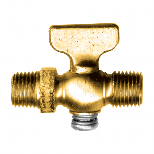 Fairview Shut-Off;1/4 MPT;Hex/T Handle Item #: FVF-6122-B | GarageAndFab.com