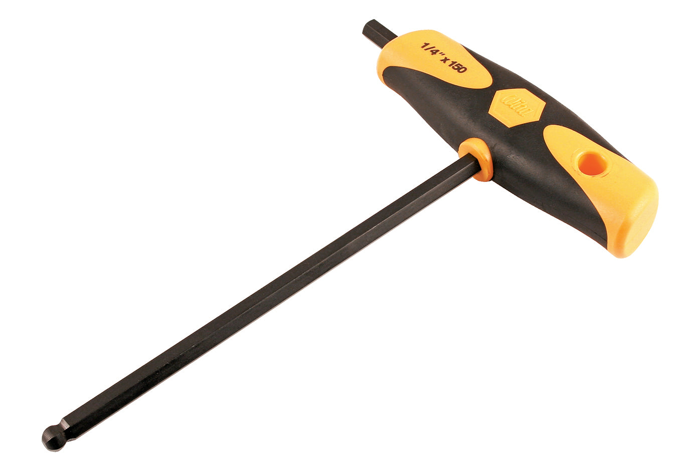 WIHA TOOLS Soft Grip Ball End Hex T-Handle 1/4" - WIH-33433 | GarageAndFab.com