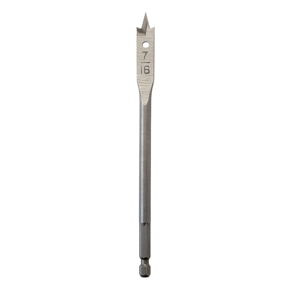 Milwaukee Electric 7/16 X 6 Flat Boring Bit - MLW-48-27-0441 | MFVCanada.com