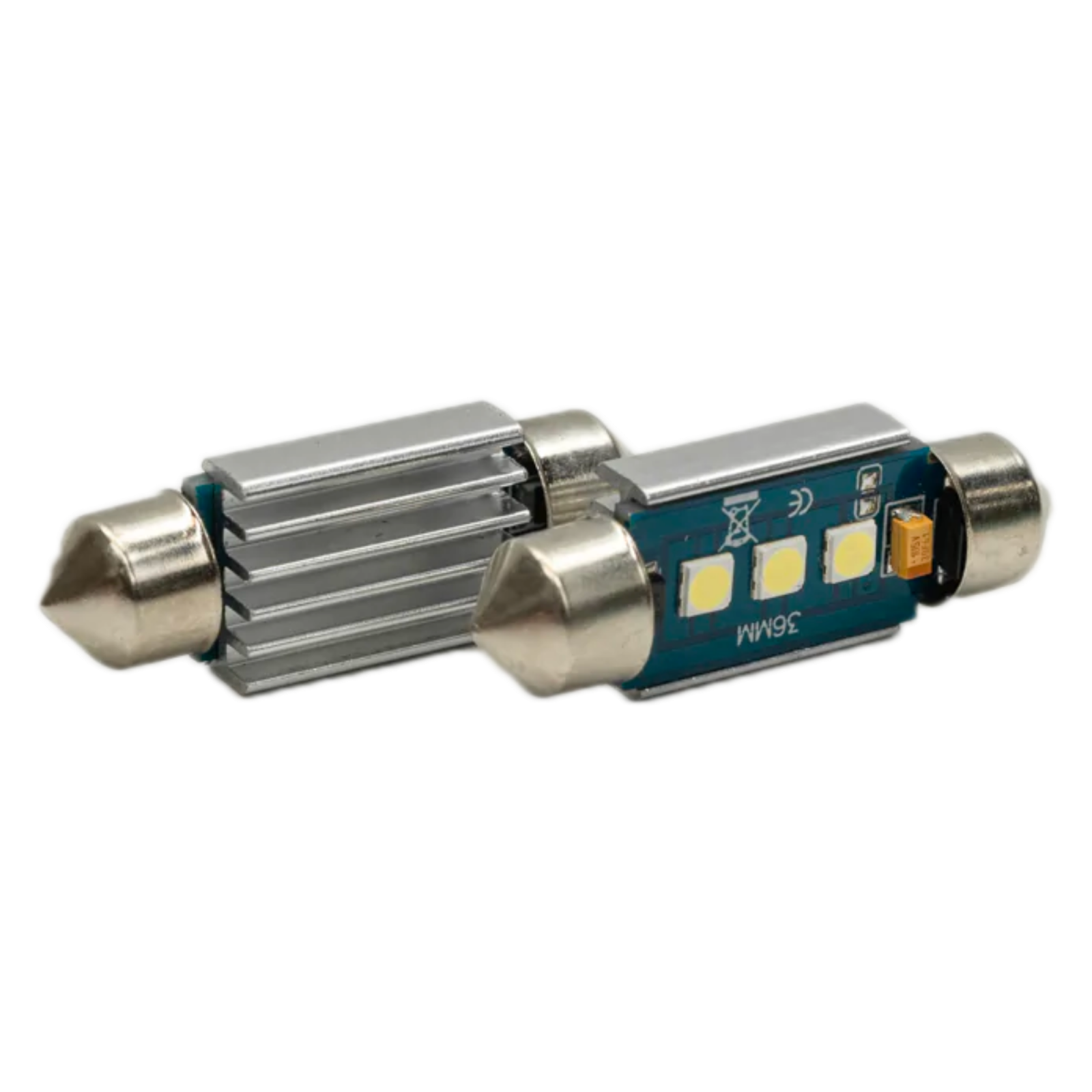 Vivid 6418-W Interior Led Bulbs 6418 White Festoon Pair | GarageAndFab.com