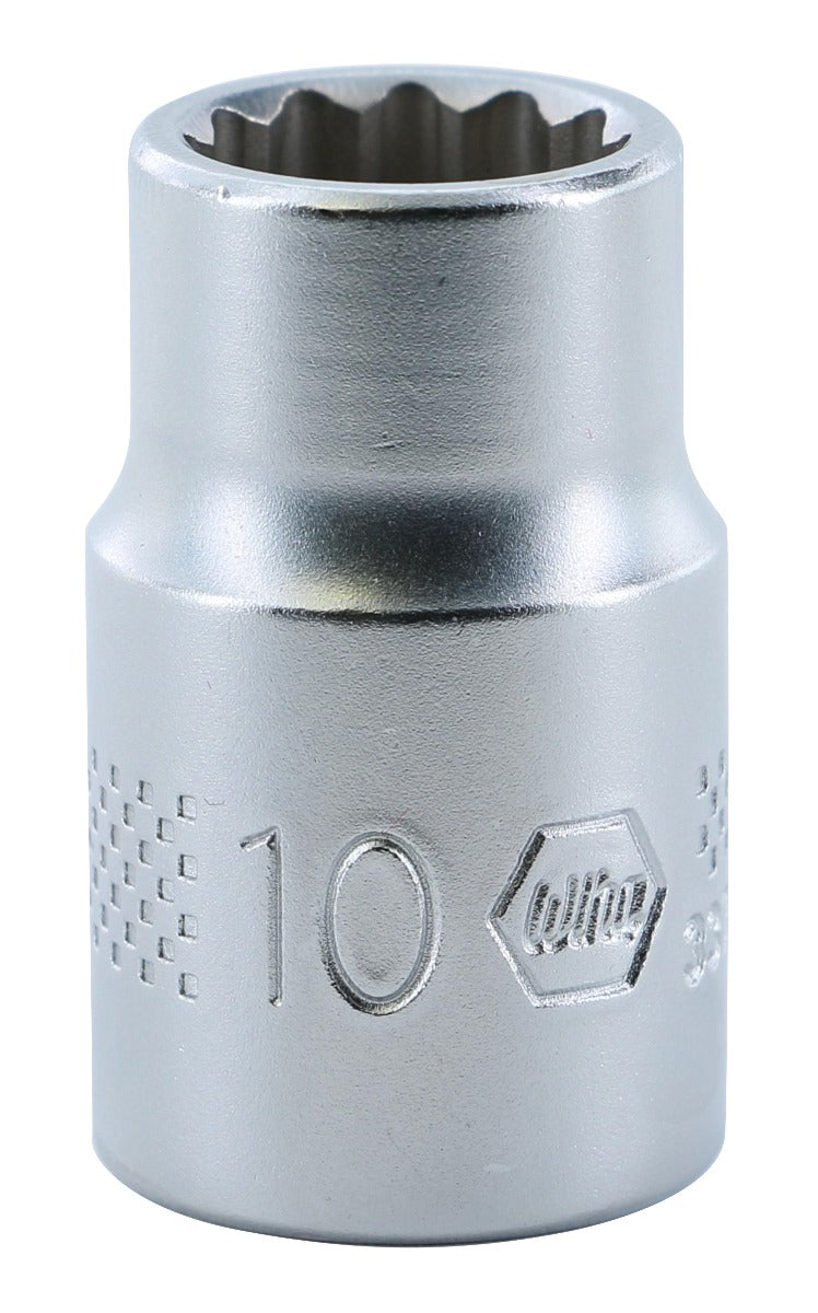 WIHA TOOLS 12 Point - 3/8 Inch Drive Socket - 10.0Mm - WIH-33725 | GarageAndFab.com