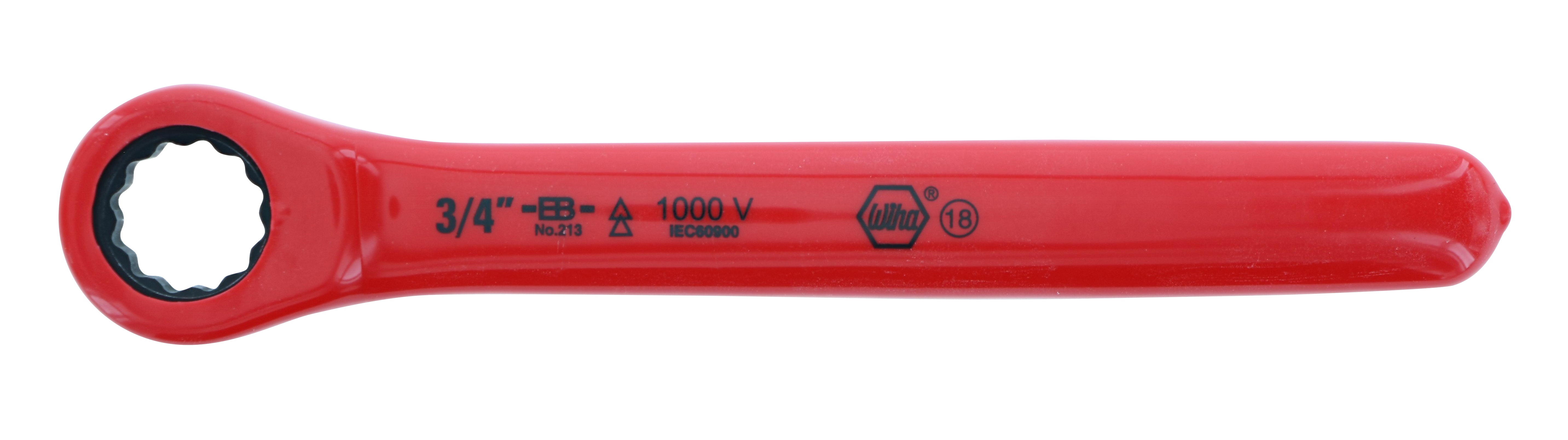 WIHA TOOLS Insulated Ratchet Wrench 3/4" - WIH-21335 | GarageAndFab.com