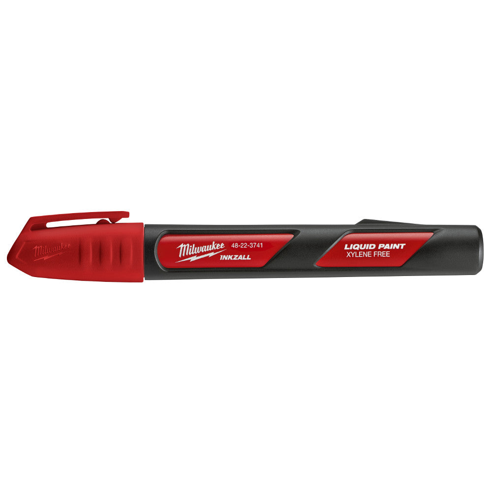 Milwaukee Electric (12) Bulk Red Paint Mrkrs - MLW-48-22-3741 | MFVCanada.com