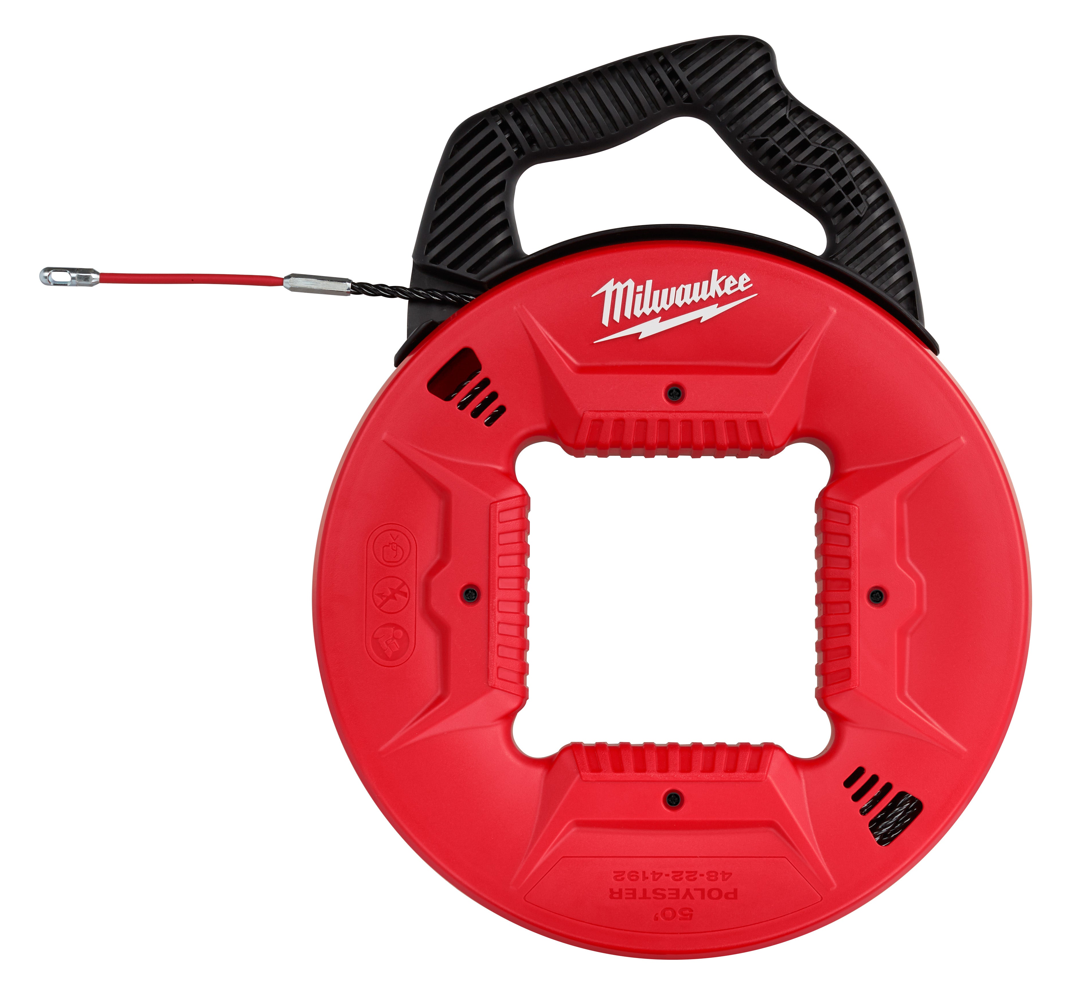 Milwaukee Electric 50' Poly W/ Flex Leader Fish Tape - MLW-48-22-4192 | MFVCanada.com