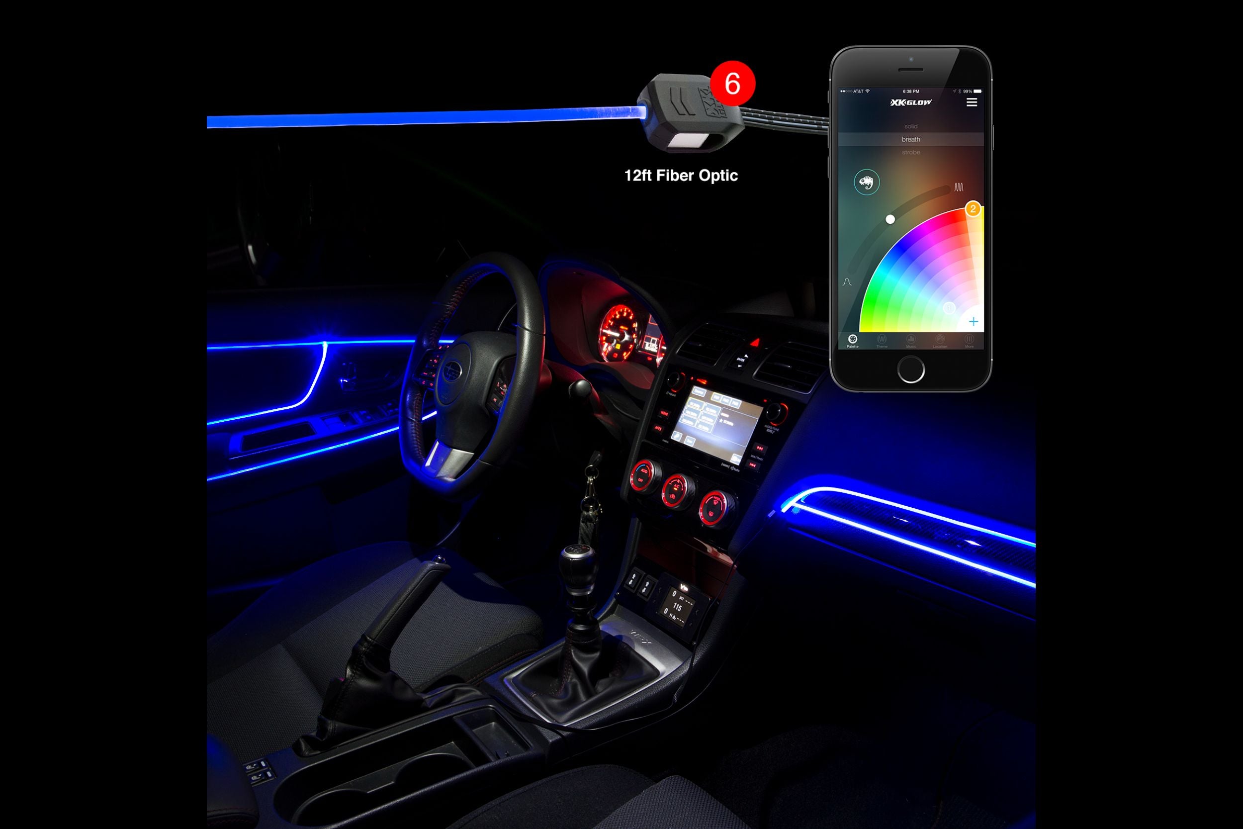XK Glow XK-FO-STA | GarageAndFab.com