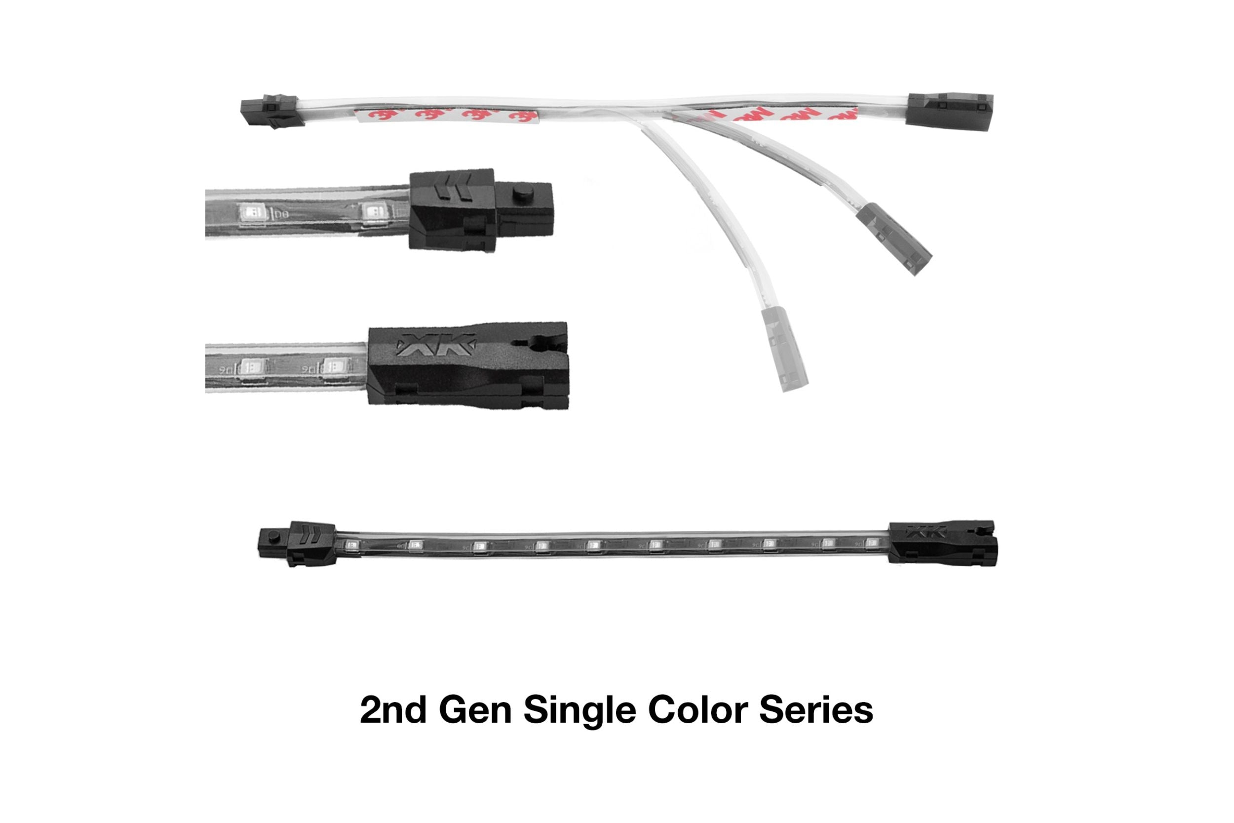XK Glow XK-2P-T-24-R | GarageAndFab.com