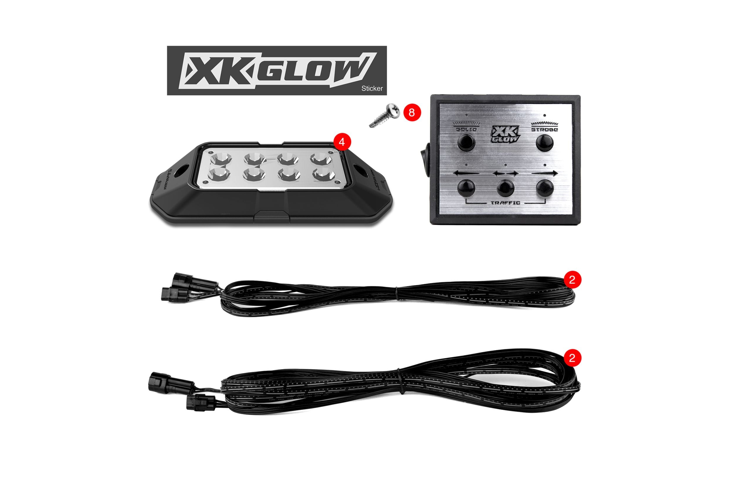 XK Glow XK052002-8WA | GarageAndFab.com