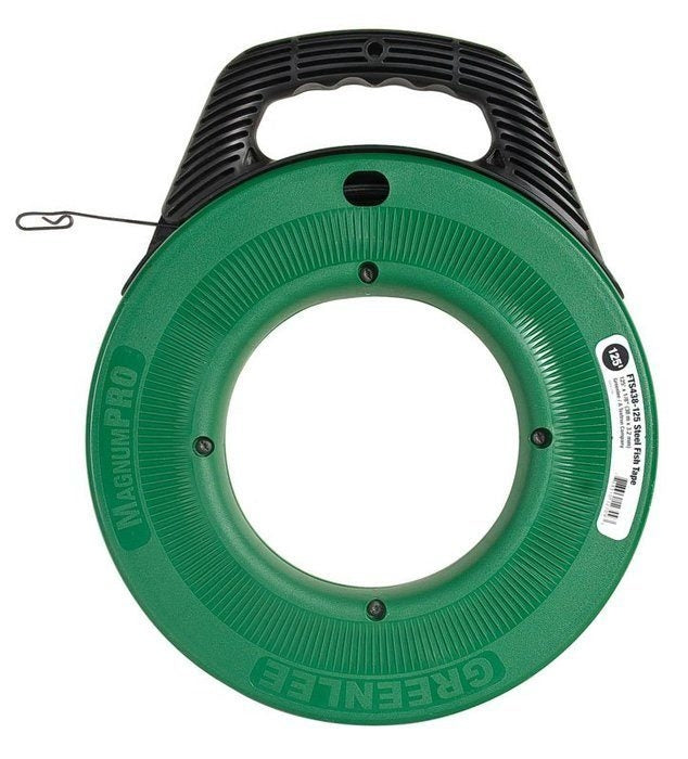 Greenlee Fishtape,Steel-125' - GRE-FTS438-125 | GarageAndFab.com