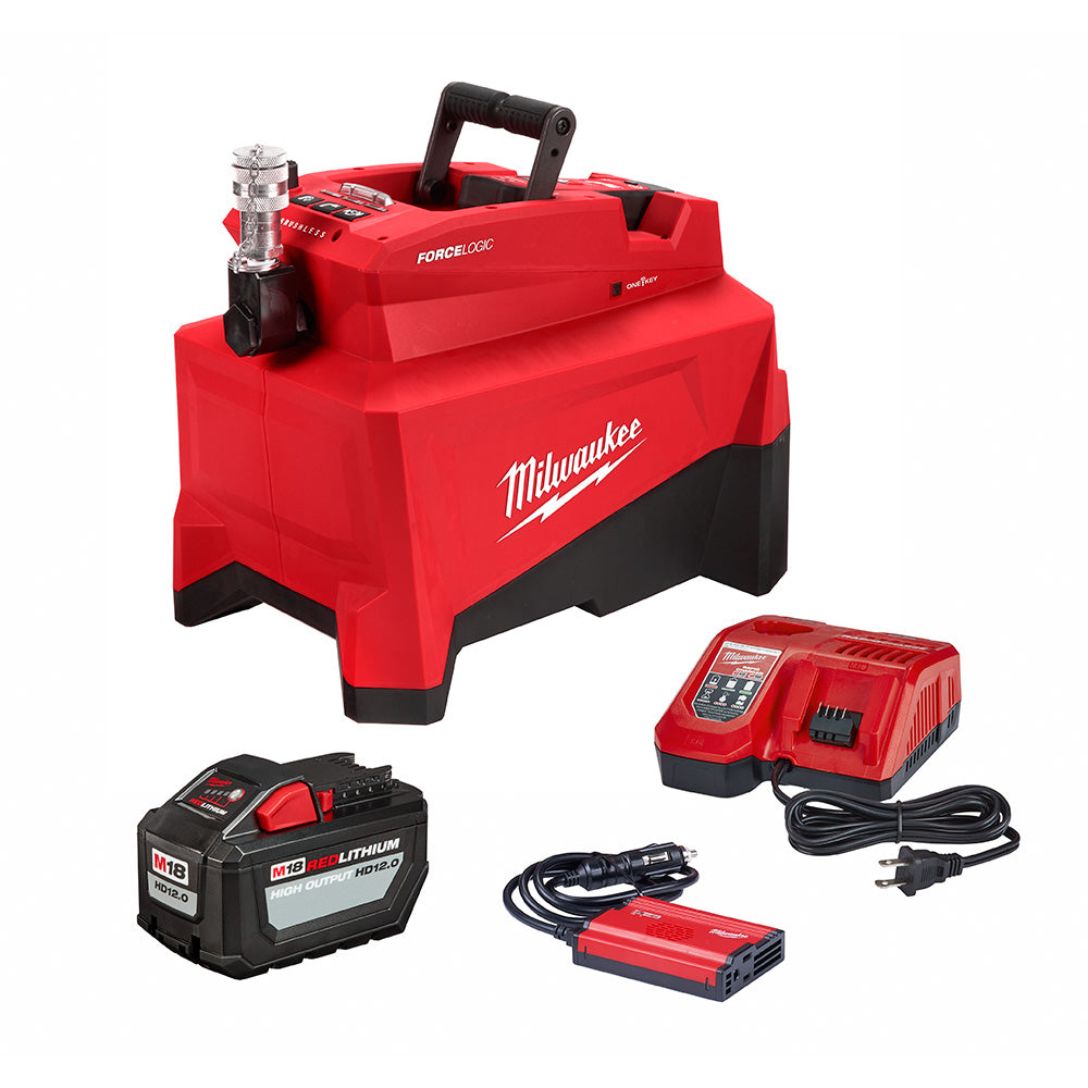 Milwaukee Electric M18 Force Logic Remote Hydraulic Pump - 2774-21Hd - MLW-2774-21HD | MFVCanada.com