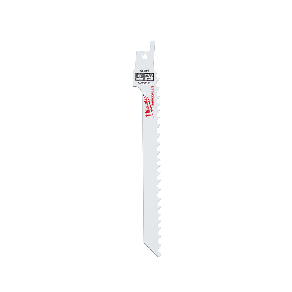 Milwaukee Electric Blade 4/6T 6L Wood Scroll 5Pk - MLW-48-00-5041 | MFVCanada.com