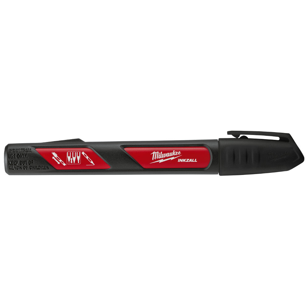 Milwaukee Electric (12) Bulk Black Paint Mrkrs - MLW-48-22-3731 | MFVCanada.com