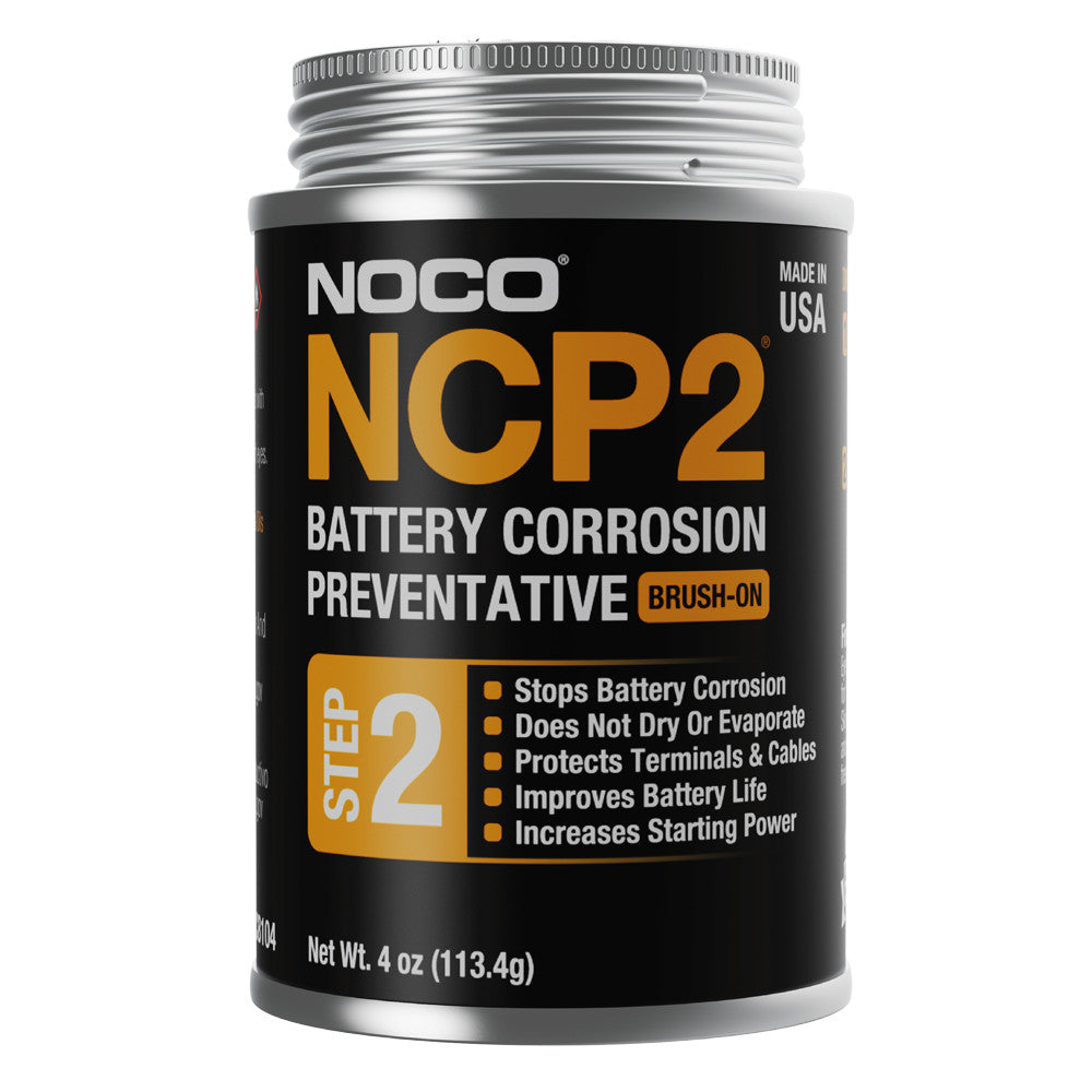 Noco Ncp2 Battery Corrosion Preventative, Brush-On, 4 Oz - NOC-CB104 | GarageAndFab.com
