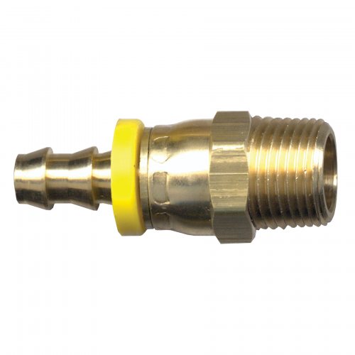 Fairview Grip Hose Barb;3/8x1/4 MPT SW Item #: FVF-725SW-6B | GarageAndFab.com