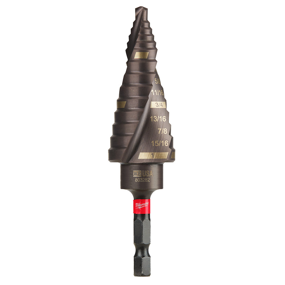 Milwaukee Electric Sw Step Bit #8 1/2" - 1" - MLW-48-89-9248 | MFVCanada.com