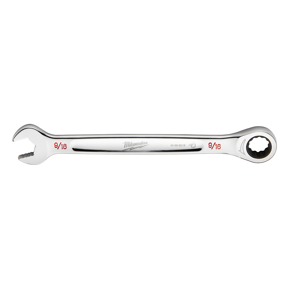 Milwaukee Electric 9/16 Sae Ratcheting Combo Wrench - MLW-45-96-9218 | MFVCanada.com