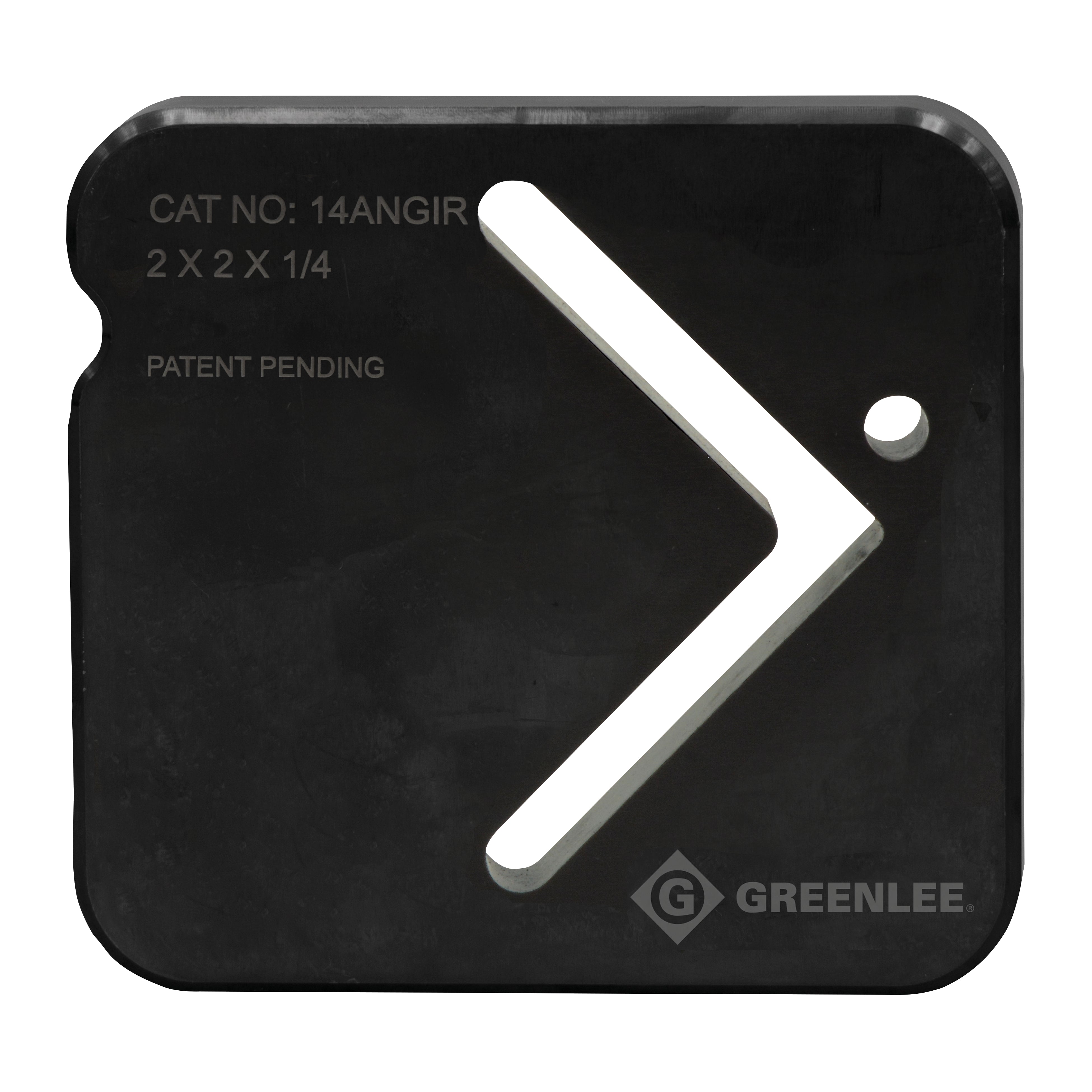 Greenlee Dies,  Angle Iron (Pkgd) -GRE-14ANGIR | GarageAndFab.com