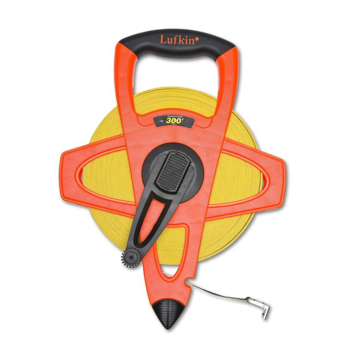 Lufkin Tape,Fbgl,1/2"X300',Openen Reel,Engr - LUF-FE300D | GarageAndFab.com