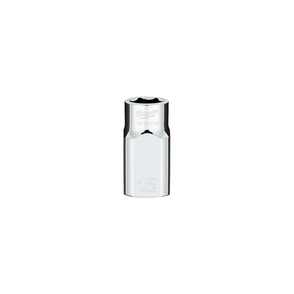 Milwaukee Electric 1/2" Drive 12Mm Socket - MLW-45-34-9113 | MFVCanada.com