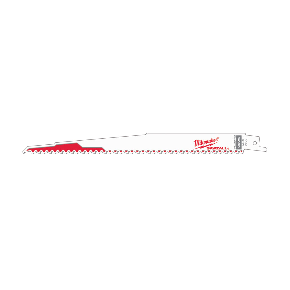 Milwaukee Electric Blade 5T 9L Thin Kerf 50Pk - MLW-48-01-6036 | MFVCanada.com