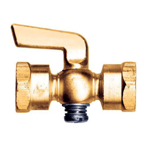 Fairview Shut-Off;3/8FPT;Hex/Lever Handle Item #: FVF-8103-C | GarageAndFab.com