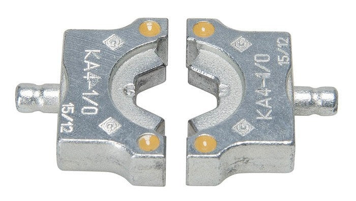 Greenlee Die Set, #1/0 Al Crimpact - GRE-KA4-1/0 | GarageAndFab.com