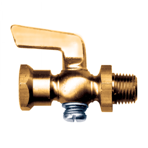 Fairview Shut-Off;1/4MPTx1/4FPT;Hex/Lever Handle Item #: FVF-8120-B | GarageAndFab.com
