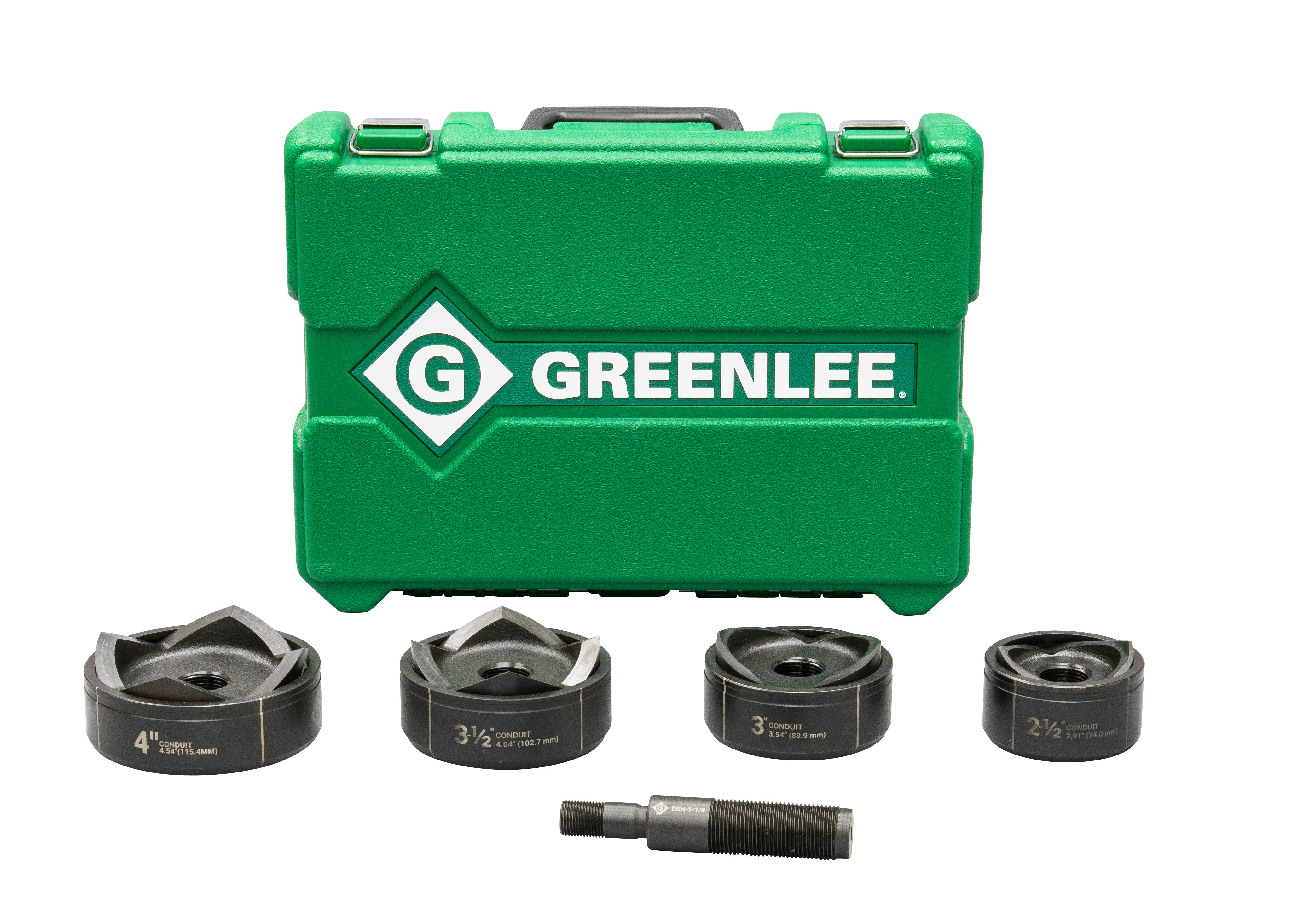 Greenlee Ko Set, Sr, 2-1/2" - 4" - GRE-7304 | GarageAndFab.com