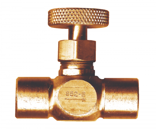 Fairview CSA Needle Valve;1/8FPTx1/8FPT Item #: FVF-852-A | GarageAndFab.com