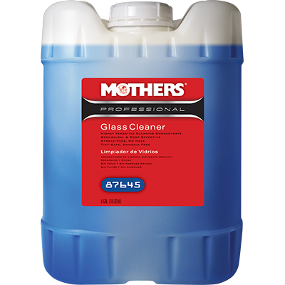 Mothers Polishes Professional Glass Cleaner Concentrate 5 Gallon - 87645 | GarageAndFab.com