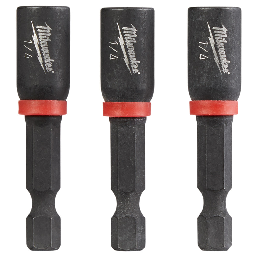 Milwaukee Electric 3Pk 1/4 X 1-7/8 Impactct Mag NTDvr - MLW-49-66-4522 | MFVCanada.com