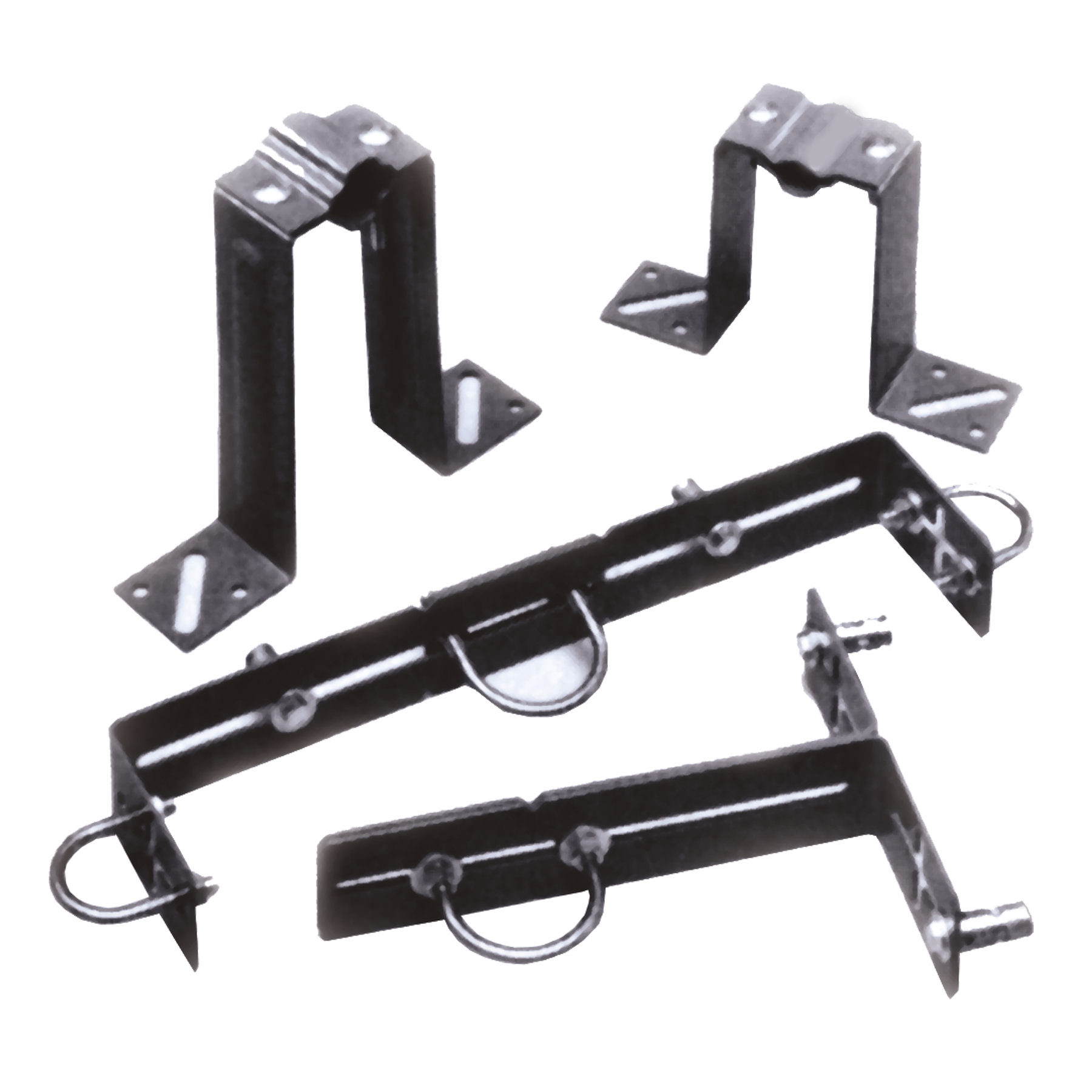 Fairview Wall Bracket;4in Offset Item #: FVF-PF-74506 | GarageAndFab.com