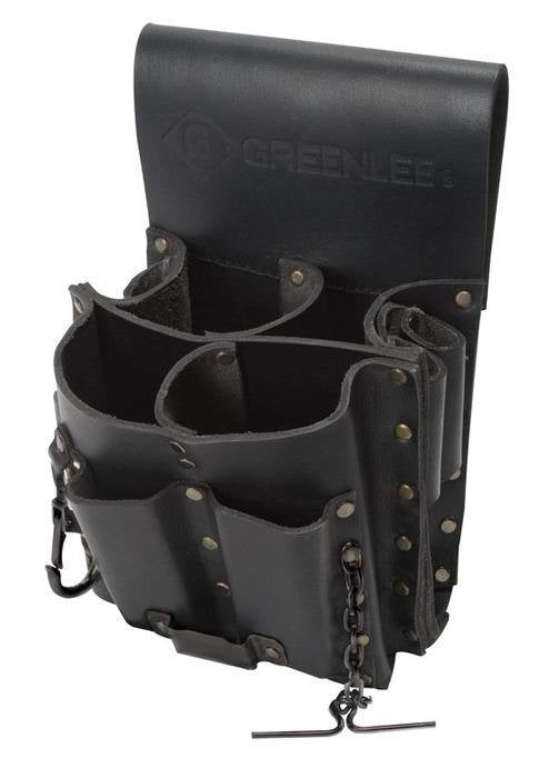 Greenlee Pouch,  Leather 8 Pocket -GRE-0258-11 | GarageAndFab.com