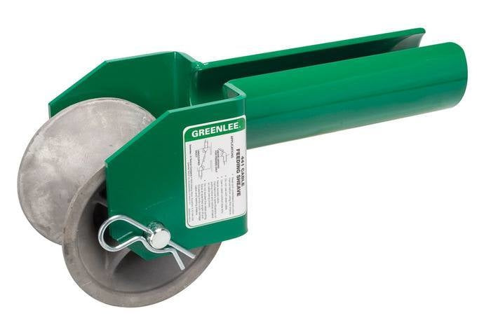 Greenlee Sheave,Cable Feed 3-1/2" (441) - GRE-441-3-1/2 | GarageAndFab.com