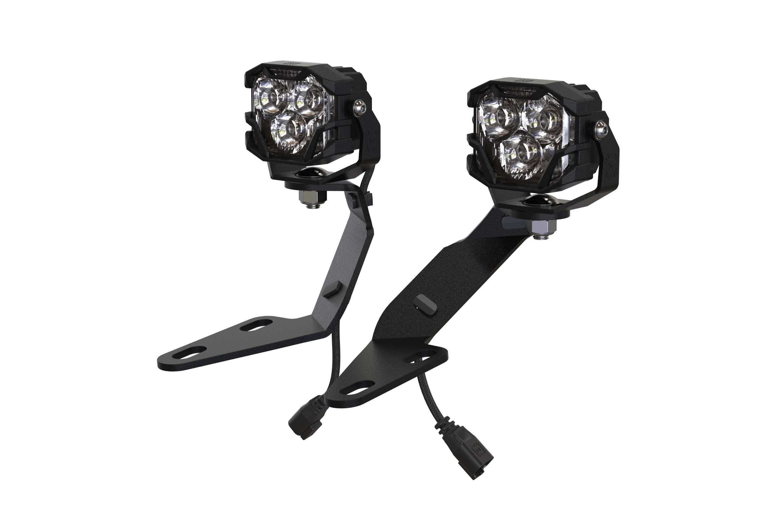 Morimoto 4Banger Ditch Light Kit: 03-09 4Runner (HXB White Combo Beam) 4B-PLR-KIT-1020 | GarageAndFab.com