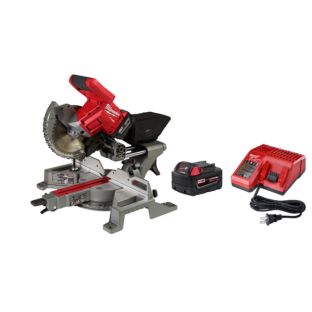 Milwaukee Electric M18 7-1/4" Miter Saw Kit - MLW-2733-21 | MFVCanada.com